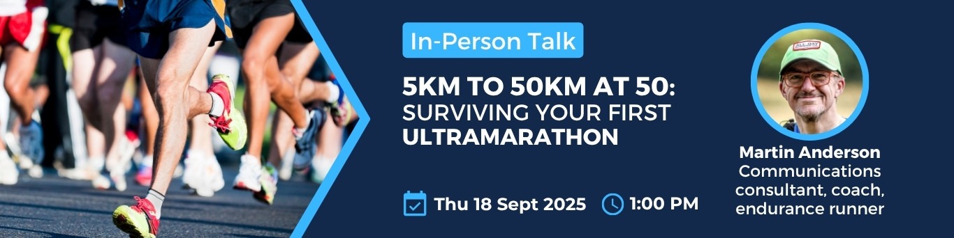 Lunchtime talk - Ultramarathon by Martin Anderson